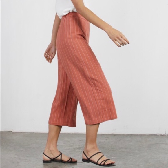 Pants - LAST ONE Layla Wide Leg Pants in Terracotta
